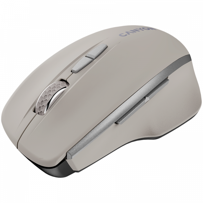 CANYON mouse MW-21 BlueLED 7buttons Wireless Cosmic Latte [4]