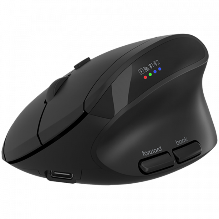 CANYON mouse MW-25 Ergonomic LED AA Dual mode Wireless Black [2]