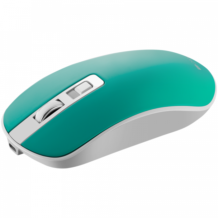 CANYON MW-18, 2.4GHz Wireless Rechargeable Mouse with Pixart sensor, 4keys, Silent switch for right/left keys,Add NTC DPI: 800/1200/1600, Max. usage 50 hours for one time full charged, 300mAh Li-poly  [2]