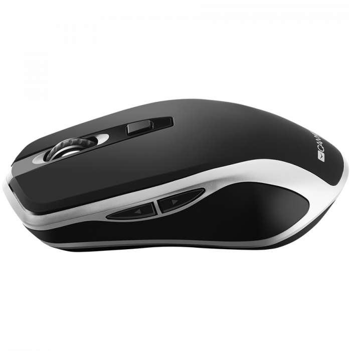 CANYON MW-19, 2.4GHz Wireless Rechargeable Mouse with Pixart sensor, 6keys, Silent switch for right/left keys,Add NTCDPI: 800/1200/1600, Max. usage 50 hours for one time full charged, 300mAh Li-poly b [4]