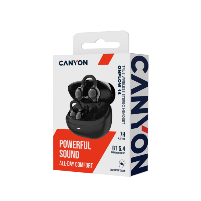 CANYON OWS Ear Clips headset OnFlow 14 Black [5]