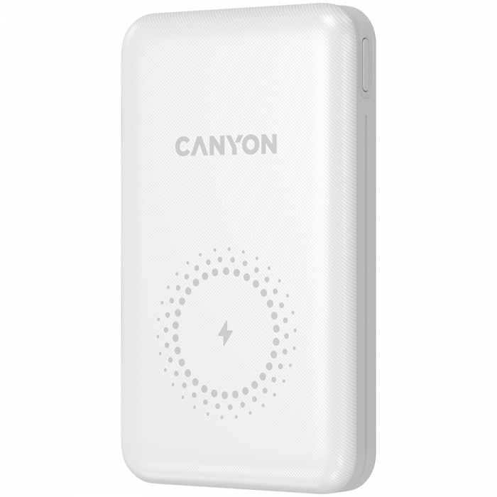 CANYON PB-1001, 18W PD+QC 3.0+10W Magnet wireless charger powerbank 10000mAh Li-poly battery,Lightning Input: DC5V/2A, 9V/2A Type c PD Input DC5V/3A, 9V/2A，Type C PD utput:5V/3A,9V/2.2A,12V/1.5AQC 3.0 [2]