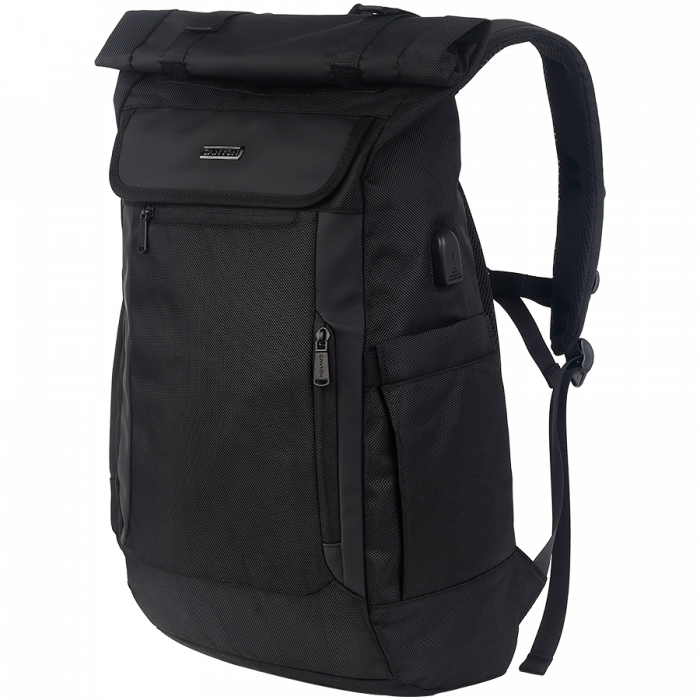 CANYON RT-7, Laptop backpack for 17.3 inch, Product spec/size(mm): 470MM(+200MM) x300MM x 130MM, Black, EXTERIOR materials:100% Polyester, Inner materials:100% Polyester, max weight (KGS): [2]