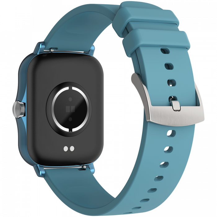 CANYON Barberry SW-79, Smart watch, 1.69inches TFT full touch screen, Zinic+plastic body, IP67 waterproof, multi-sport mode, compatibility with iOS and android, blue body with blue silicon belt, Host: [4]