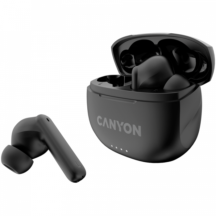 CANYON TWS-8, Bluetooth headset, with microphone, with ENC, BT V5.3 JL 6976D4, Frequence Response:20Hz-20kHz, battery EarBud 40mAh*2+Charging Case 470mAh, type-C cable length 0.24m, Size: 59*48.8*25.5 [2]