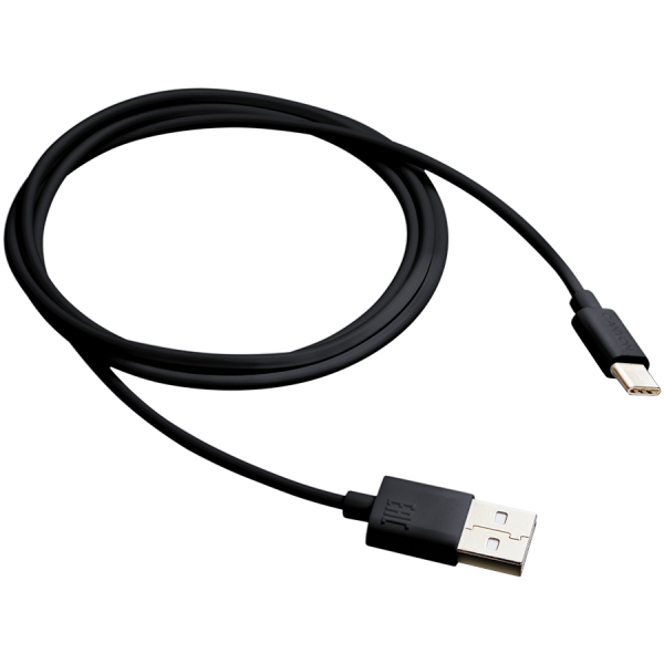 CANYON Type C USB Standard cable, cable length 1m, Black, 15*8.2*1000mm, 0.018kg [1]