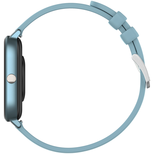 CANYON Wildberry SW-74 Smart watch, 1.3inches TFT full touch screen, Zinc plastic body, IP67 waterproof, multi-sport mode, compatibility with iOS and android, blue body with blue silicon belt, Host: 4 [4]