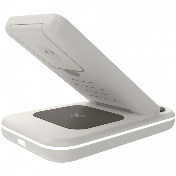 CANYON wireless charger WS-304 15W 3in1 Cosmic Latte [5]