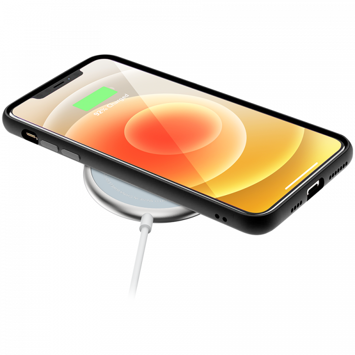 CANYON WS-100 Wireless charger, Input 9V/2A, 9V/2.7A, 12V/2A, Output 15W/10W/7.5W/5W, Type c cable length 1.5m, Acrylic surface+Aluminium alloy edge, 59*59*7mm, 0.06Kg, Silver [3]