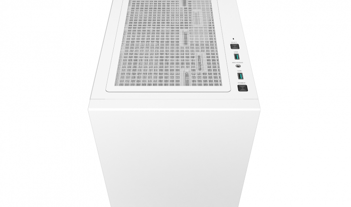 CARCASA DEEPCOOL, Middle Tower, ATX, "CH510 WH", fara sursa, sticla securizata, 1 x 120mm fan, USB 3.0 x 2, Jack 3.5mm x 1,  white, "R-CH510-WHNNE1-G-1" [7]