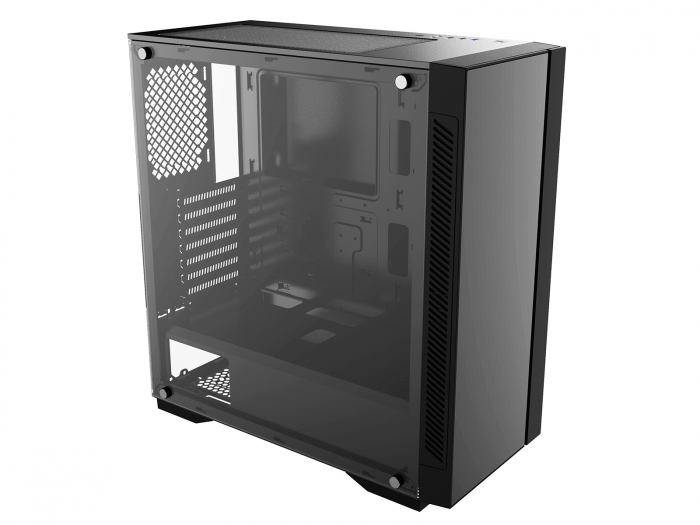 CARCASA DEEPCOOL, Middle Tower, E-ATX, fara sursa, sticla securizata, USB 2.0 x 2, USB 3.0 x 1, Jack 3.5mm x 2, mesh, RGB LED strip, "MATREXX 55 V3" "DP-ATX-MATREXX55V3" [3]