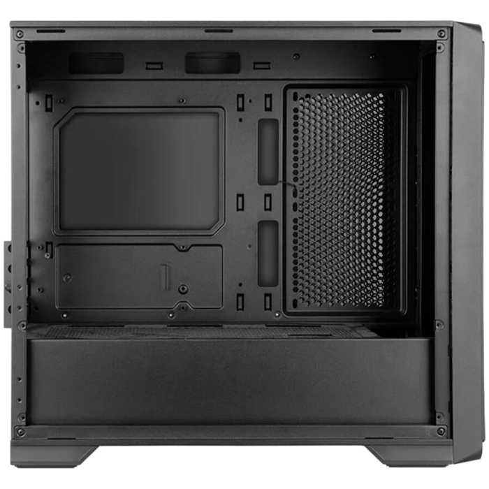 Carcasa Segotep Radiant neagra, SECC Steel Micro ATX Mini Tower, fara sursa (tip ATX, montata jos), interior vopsit negru, [4]