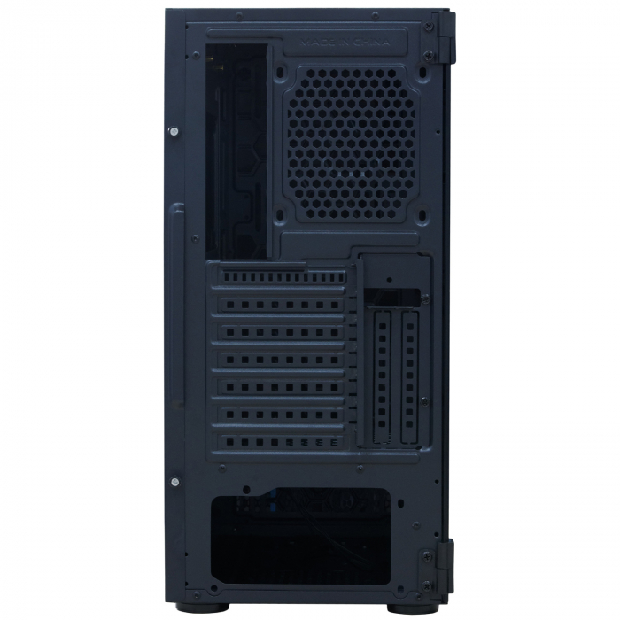CARCASA  SPACER - gaming, Middle Tower, ATX, "HUNTER", fara sursa, usa sticla securizata (balama), USB 2.0 x 2, USB 3.0 x 1, Jack 3.5mm x 2, mesh , "SPGC-HUNTER" [4]