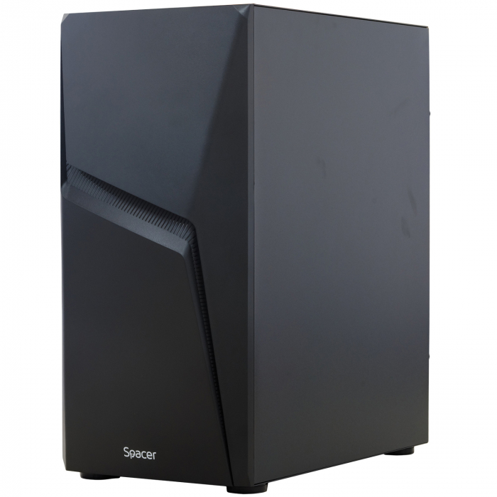 CARCASA  SPACER - gaming, Middle Tower, ATX, "THUNDER", fara sursa, usa sticla securizata (balama), USB 2.0 x 2, USB 3.0 x 1, Jack 3.5mm x 2, mesh , "SPGC-THUNDER" [3]