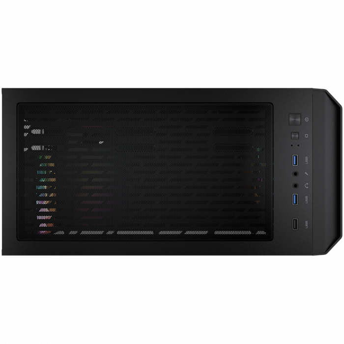COUGAR | MG140 Air RGB Black | PC Case | Mini Tower / Air Vents Front Panel / 3 x ARGB Fans / 4mm TG Left Panel [4]