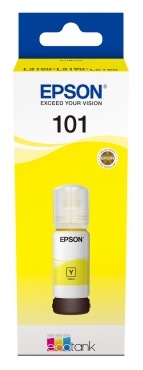 Cartus cerneala  Original Epson 101 Yellow, 70ml, compatibil L4150/L4160/L6160/L6170/L6190 "C13T03V44A" [1]