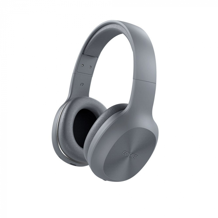CASTI Edifier, wireless, standard, utilizare multimedia, smartphone, microfon pe casca, conectare prin Bluetooth 5.1, gri, \\"W600BT-GR\\", (include TV 0.75 lei) [2]