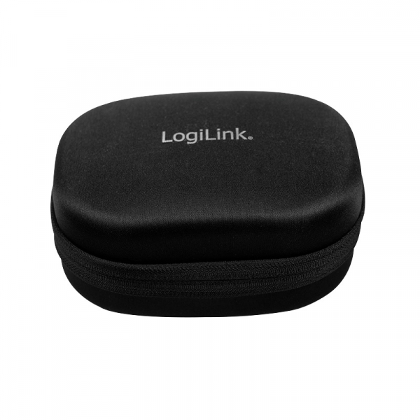 CASTI LOGILINK  bluetooth, cu microfon , bluetooth v5.0, Charging time: pana la 3h, Playing time: pana la 15h, activ noise cancelling, banda reglabila, pliabile, black "BT0053" [5]