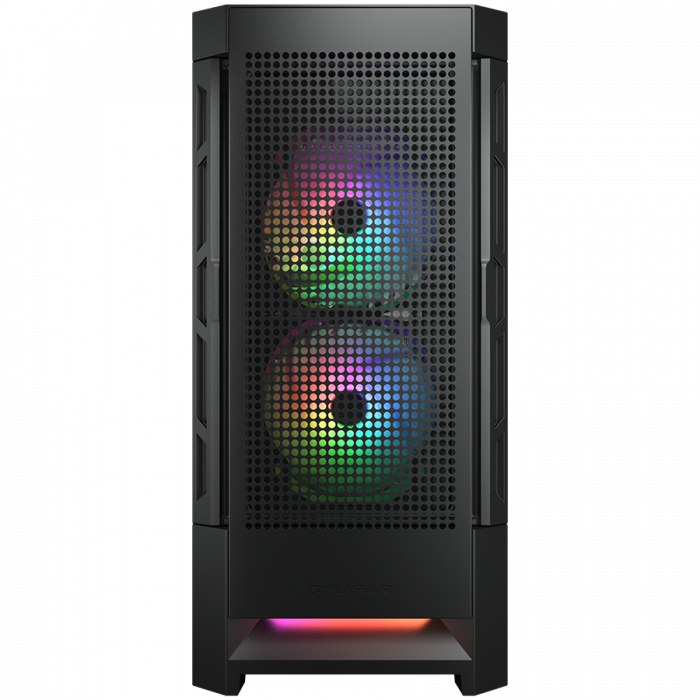 COUGAR AIRFACE RGB PC Case, Mid Tower, Black [4]