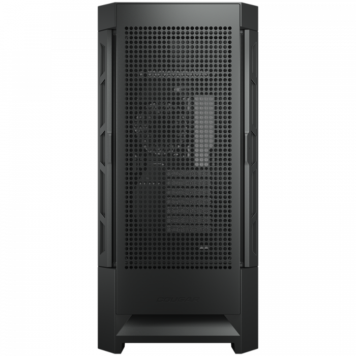 COUGAR | Case Airface Black | PC Case | Mid Tower / Mesh Front Panel / 1 x 120mm Fan / TG Left Panel / Black [4]