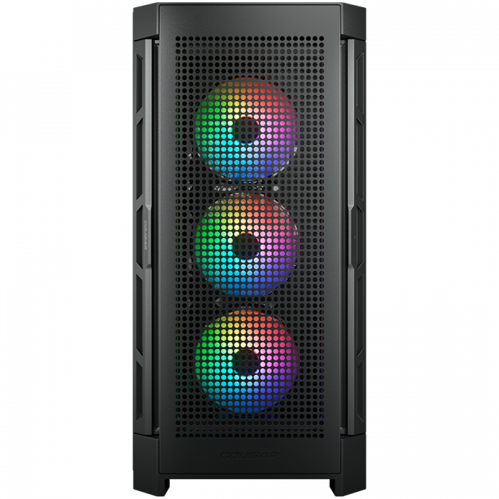 COUGAR | Duoface Pro RGB | PC Case | Mid Tower / TG & Airflow Front Panel / 4 x ARGB Fans / TG Left Panel [3]