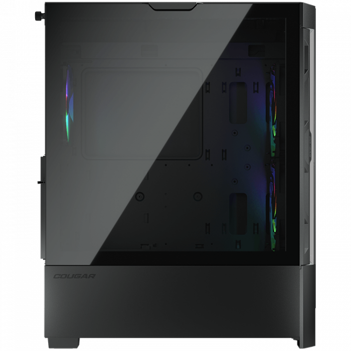 COUGAR | Duoface RGB Black | PC Case | Mid Tower / Airflow Front Panel / 2 x 140mm & 1x 120mm ARGB Fans incl. / TG Left Panel [6]