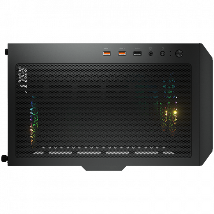 COUGAR | Duoface RGB Black | PC Case | Mid Tower / Airflow Front Panel / 2 x 140mm & 1x 120mm ARGB Fans incl. / TG Left Panel [5]