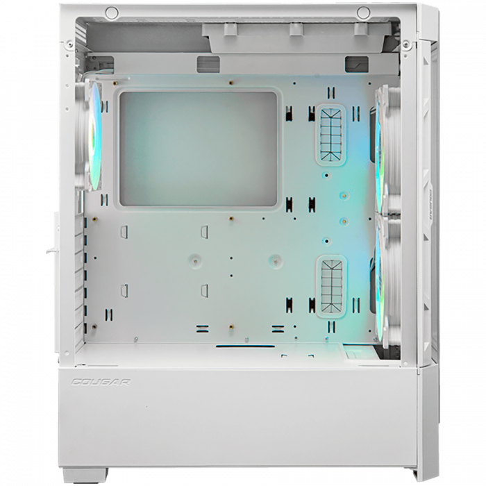 COUGAR | Duoface RGB White | PC Case | Mid Tower / Airflow Front Panel / 2 x 140mm & 1x 120mm ARGB Fans incl. / TG Left Panel [3]