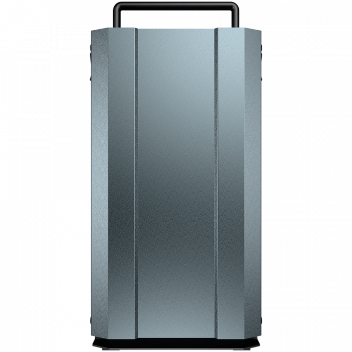 COUGAR | DUST 2 Iron Gray | PC Case | Mini-ITX / Anodized Aluminum Front and Back Panels / 2 x 120mm Fan [4]