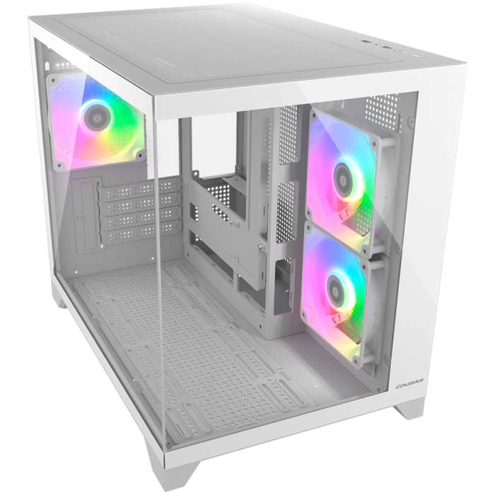 COUGAR FV150 Mini RGB PC Case, Mid tower, White [2]