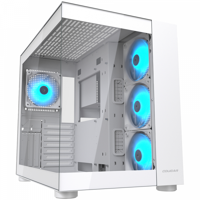 COUGAR FV150 RGB PC Case, Mid tower, White [1]