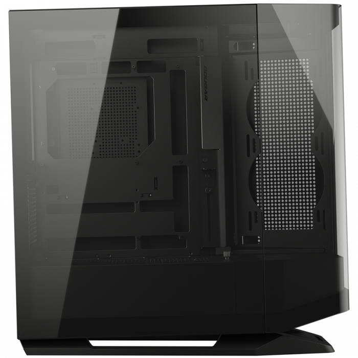 COUGAR | FV270 Black | PC Case | Mid tower / Tempered, Curved Glass Perimeter / Quick Detachable Air Filters / Up to 9 Fans (1x120mm RGB Preinstalled) / Black [4]