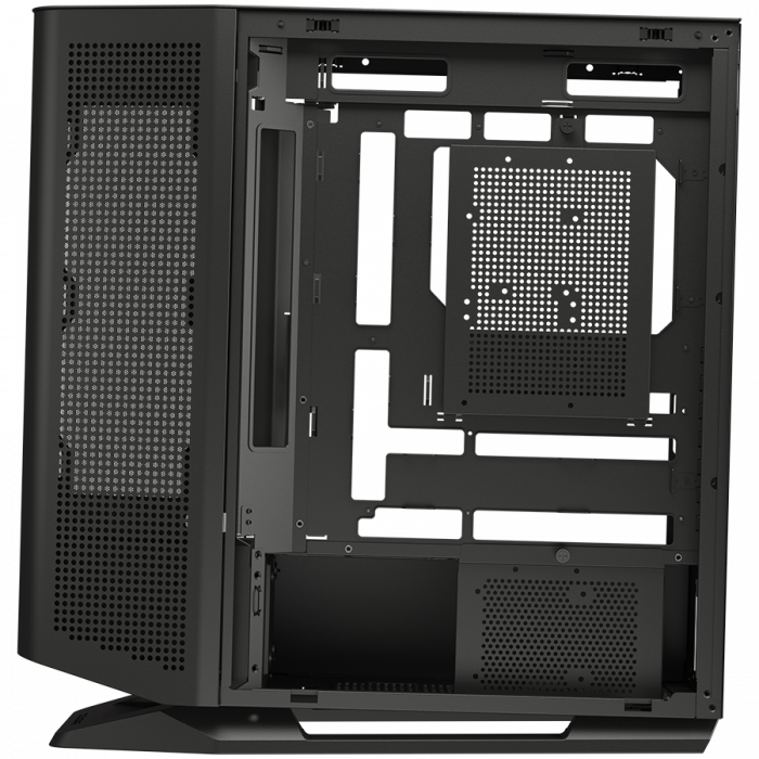 COUGAR | FV270 Black | PC Case | Mid tower / Tempered, Curved Glass Perimeter / Quick Detachable Air Filters / Up to 9 Fans (1x120mm RGB Preinstalled) / Black [7]