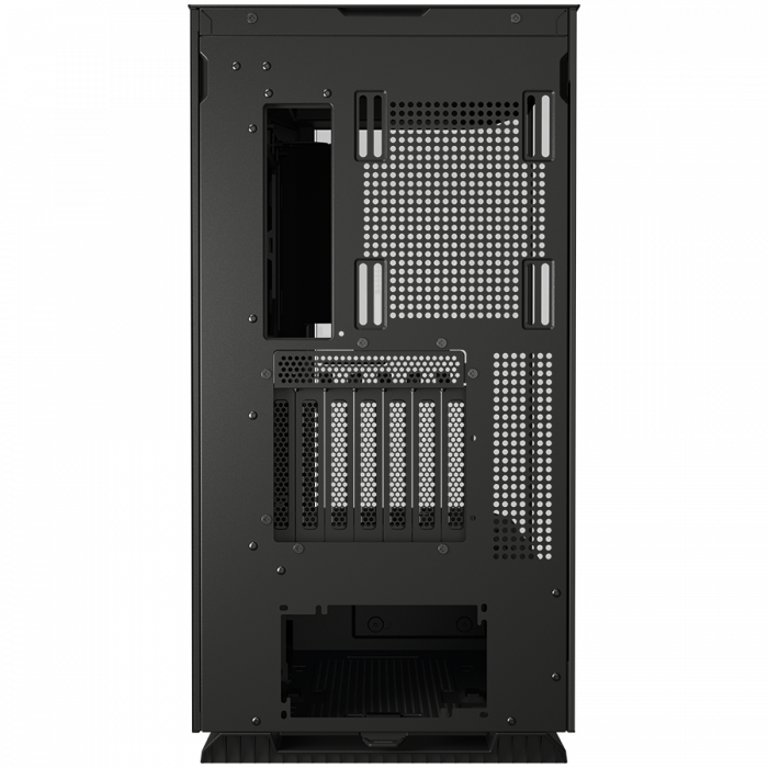 COUGAR | FV270 Black | PC Case | Mid tower / Tempered, Curved Glass Perimeter / Quick Detachable Air Filters / Up to 9 Fans (1x120mm RGB Preinstalled) / Black [12]