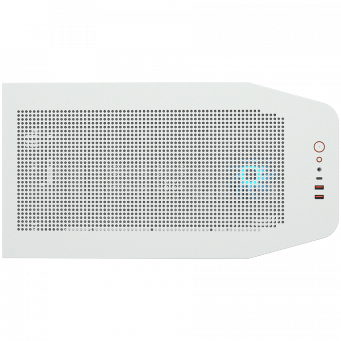 COUGAR | FV270 White | PC Case | Mid tower / Tempered, Curved Glass Perimeter / Quick Detachable Air Filters / Up to 9 Fans (1x120mm RGB Preinstalled) / White [10]