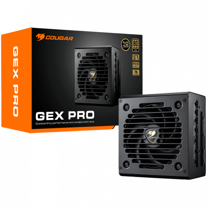 COUGAR GEX PRO 850 PSU, 80 plus Gold, 850W, Fully Modular [6]