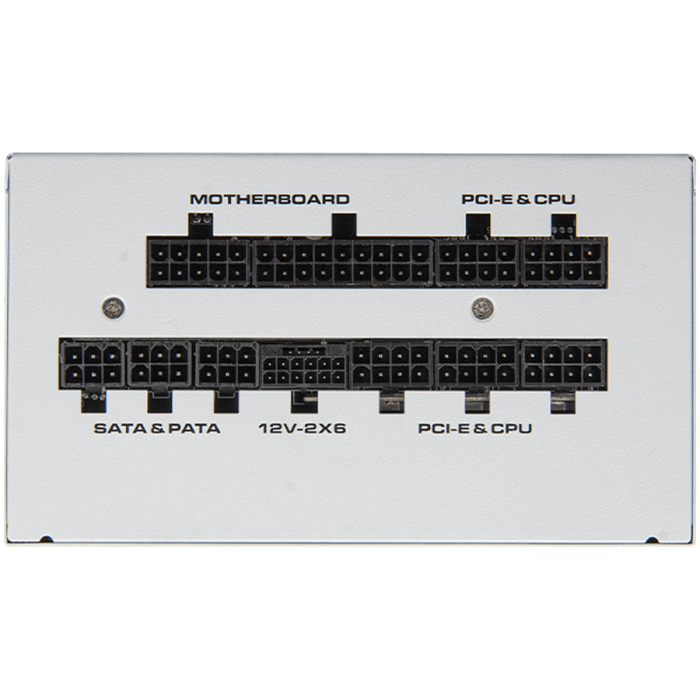COUGAR GEXX2 1000 PSU,80 plus Gold, 1000W, Fully Modular, PCI-E 5.0 support, Color - WHITE [3]