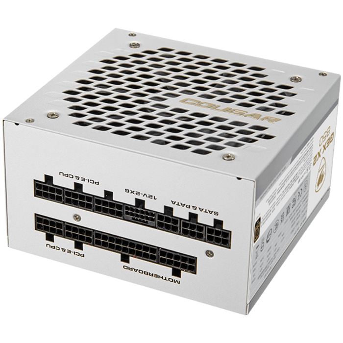 COUGAR GEXX2 850 PSU,80 plus Gold, 850W, Fully Modular, PCI-E 5.0 support, Color - WHITE [2]