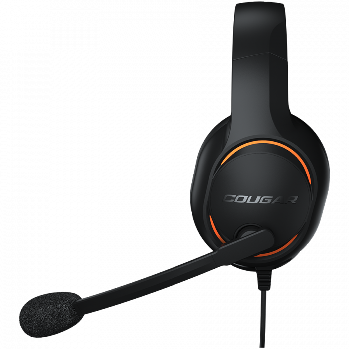 Cougar I DIVE I Headset I Driver 50mm / 9.7mm noise cancelling Mic. / Stereo 3.5mm 4-pole and 3-pole PC adapter / Black [3]