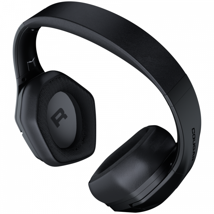 Cougar I SPETTRO I Headset I Wireless + Wired / Bluetooth + 3.5mm / 40mm Hi-Res Titanium Drivers / Active Noise Cancellation / Black [8]