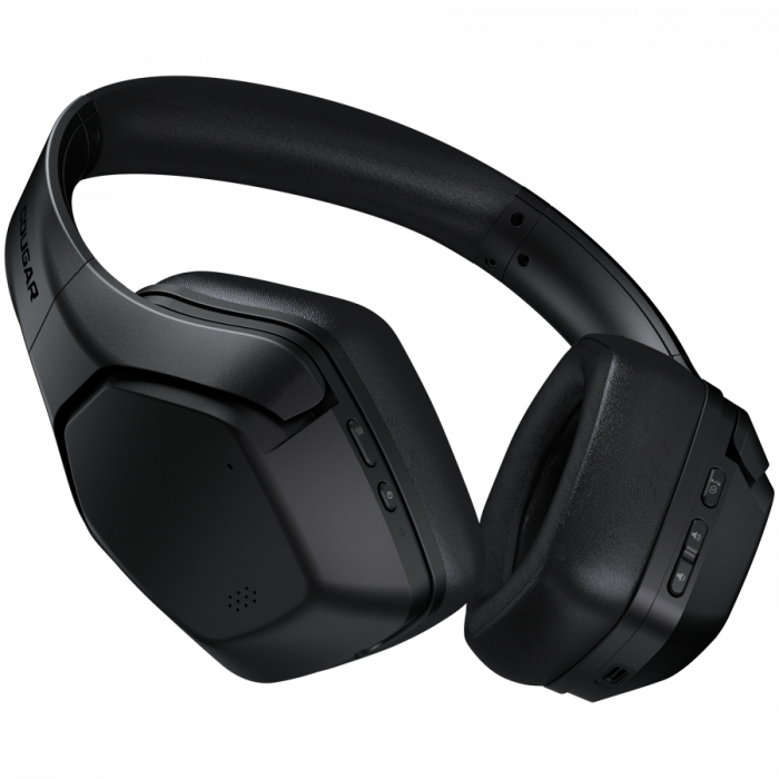 Cougar I SPETTRO I Headset I Wireless + Wired / Bluetooth + 3.5mm / 40mm Hi-Res Titanium Drivers / Active Noise Cancellation / Black [3]