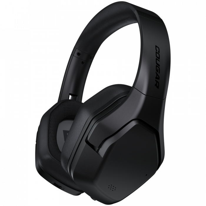 Cougar I SPETTRO I Headset I Wireless + Wired / Bluetooth + 3.5mm / 40mm Hi-Res Titanium Drivers / Active Noise Cancellation / Black [2]