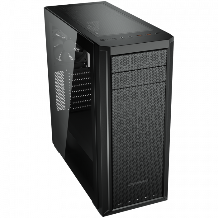 COUGAR | MX330-G Pro | PC Case | Mid Tower / Mesh Front Panel / 1 x 120mm Fan / TG Left Panel [2]