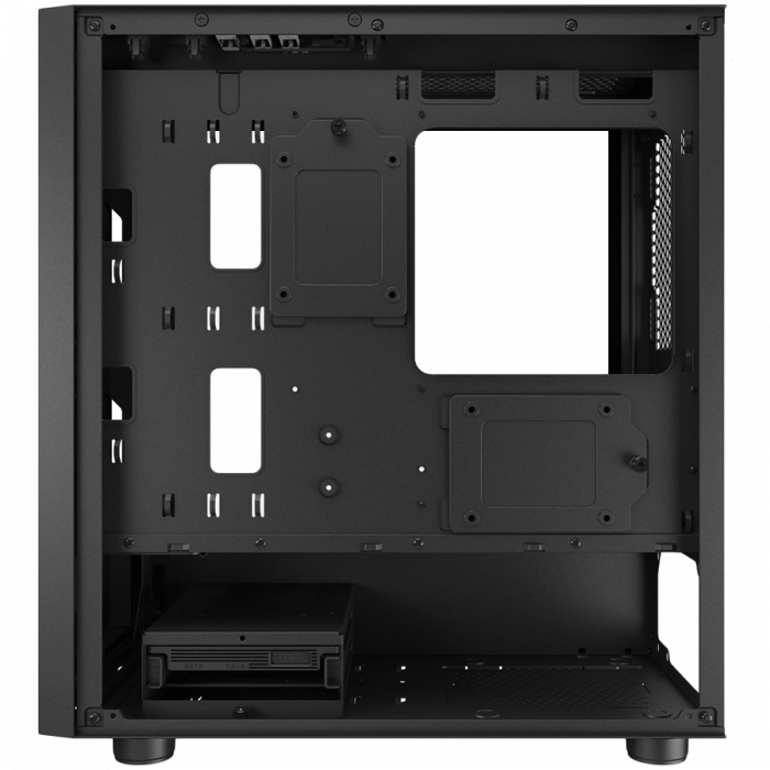 COUGAR | Uniface Mini Black| PC Case | Mini Tower / Mesh Front Panel / 1 x 120mm Fan / TG Left Panel [5]
