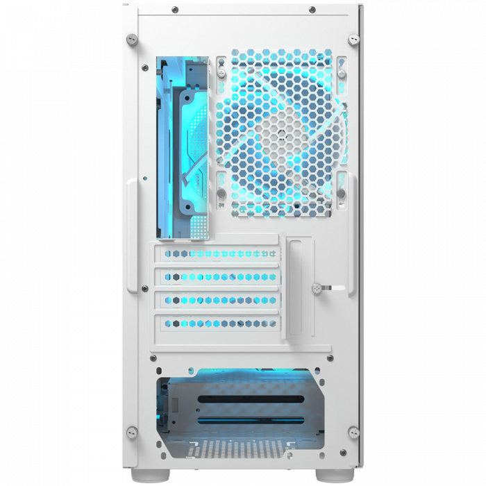 COUGAR | Uniface Mini RGB White| PC Case | Mini Tower / Mesh Front Panel / 2 x 140mm RGB Fans + 1 x 120mm RGB Fan / TG Left Panel [6]