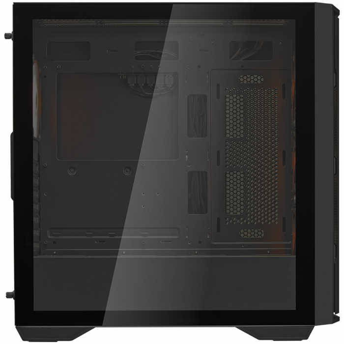 COUGAR | Uniface RGB Black | PC Case | Mid Tower / Mesh Front Panel / 4 x 120mm ARGB Fans / TG Left Panel / Black [6]