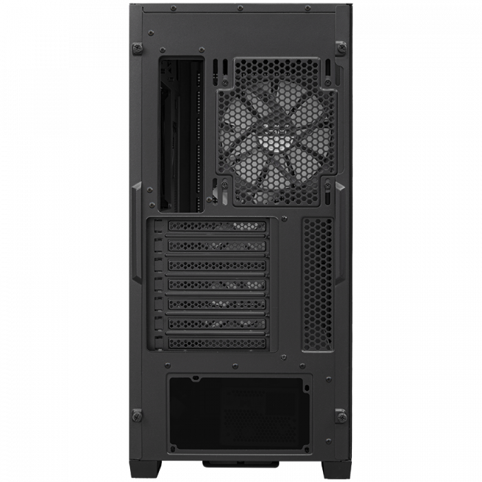 COUGAR | Uniface RGB Black | PC Case | Mid Tower / Mesh Front Panel / 4 x 120mm ARGB Fans / TG Left Panel / Black [8]