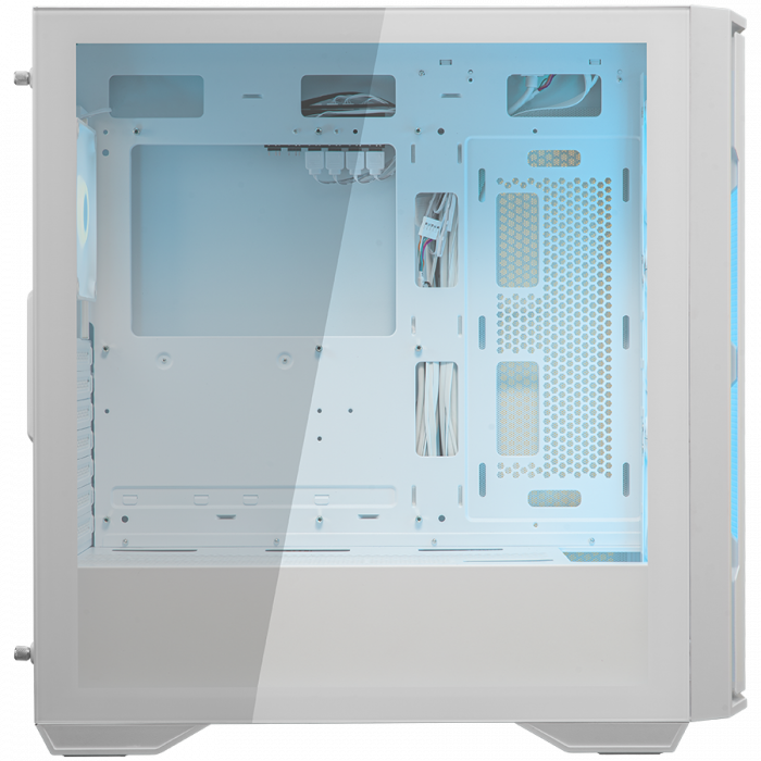 COUGAR | Uniface RGB White | PC Case | Mid Tower / Mesh Front Panel / 4 x 120mm ARGB Fans / TG Left Panel / White [6]