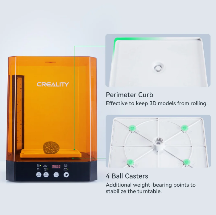 Creality masina de spalat si intarire modele 3D rasina UV [51]