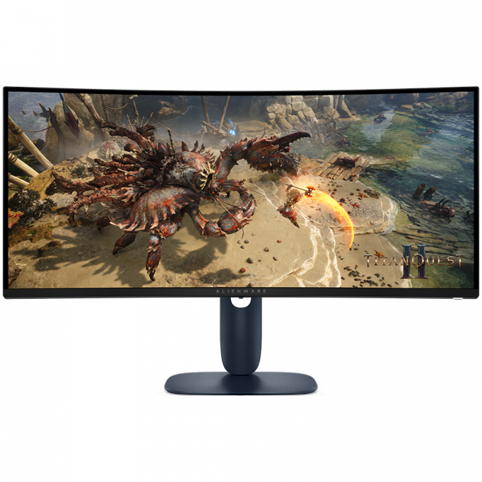 DELL Alienware 34 Curved Gaming Monitor AW3425DWM, 34" WQHD 3440x1440 at 180Hz, 21:9, 95% DCI-P3 (CIE 1976), 1 ms, 400 cd/m2(peak), 3000:1, 1.07 billion colours, 178/178, 2xHDMI, DP 1.4, USB 5Gbps Typ [1]